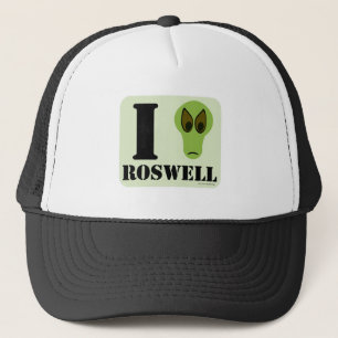 Casquette I Love Roswell Funny Alien