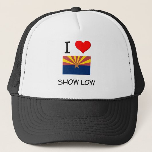 Casquette I Love SHOW FAIBLE Arizona (Devant)