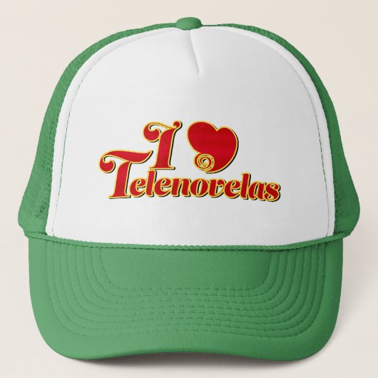 Casquette I Love Telenovelas (Devant)