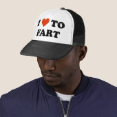 Casquette I Love To Fart (En situation)