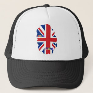 Casquette I Love UK Art Print