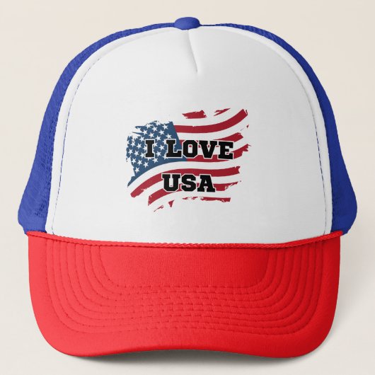 Casquette I Love USA (Devant)