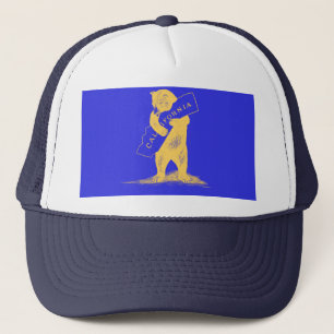 Casquette I Love You California—Bleu et Or