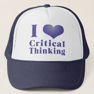 Casquette I pensée critique de coeur