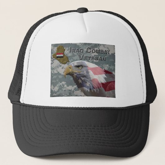 Casquette I Served - Irag Combat Veteran (Devant)