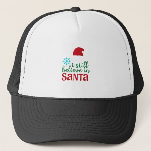 Casquette I Still Believe In Santa (Devant)