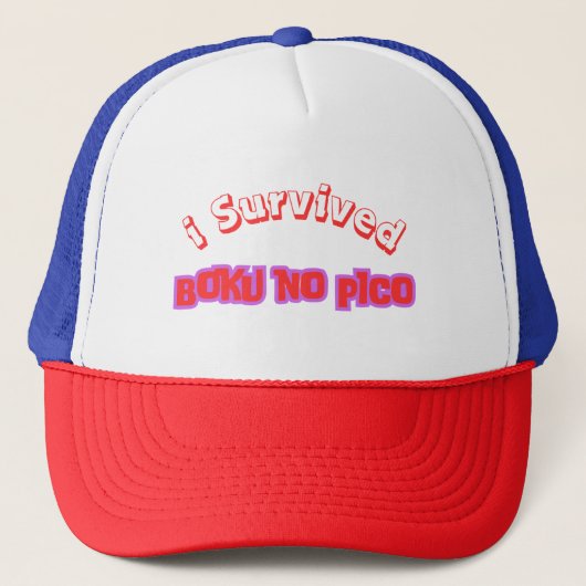Casquette I survived Boku no Pico (Devant)