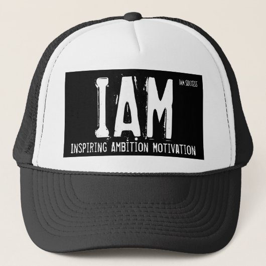 Casquette IAM NOIR (Devant)