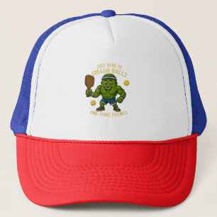 Casquette Ici pour écraser des balles et se faire des amis