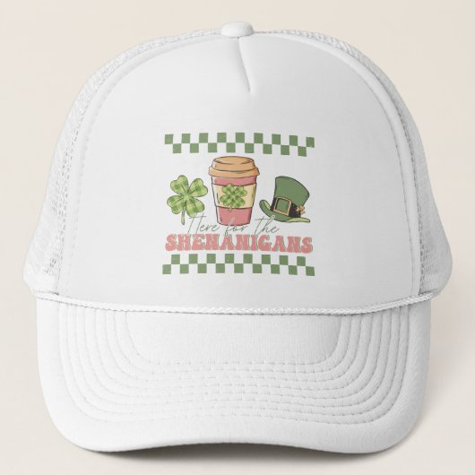 Casquette Ici Pour Les Shenanigans (Devant)
