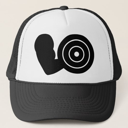 Casquette icône de construction du corps (Devant)