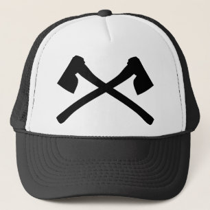 Casquette icône de la hache croisée