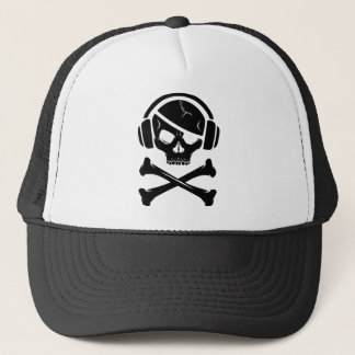 Casquette Icône de la piraterie anti-RIAA de pirate de