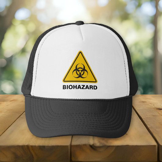 Casquette Icône de risque biologique