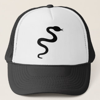 Casquette icône du serpent noir