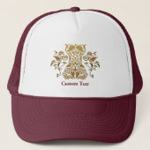 Casquette Icône Floral Corset Damask (Devant)