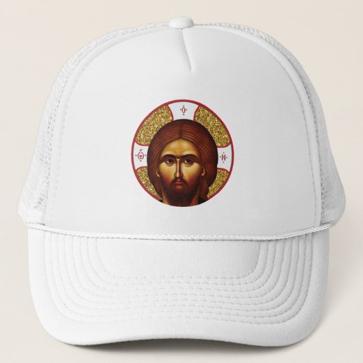 Casquette Icône orthodoxe du Saint-Jésus-Christ (Devant)