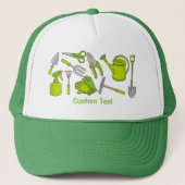 Casquette Icônes de jardin (Devant)