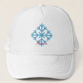Casquette Icy Blue Snowflake Thunder_Cove (Devant)