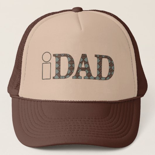 Casquette idées de cadeau de fête des pères d'iDad (Devant)