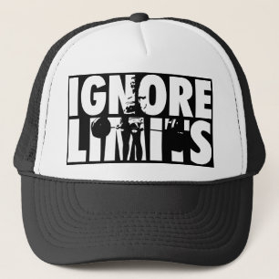 Casquette IGNORE LIMITS - Motivation pour l'haltérophilie de