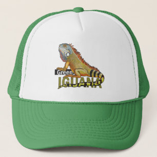 Casquette iguane vert