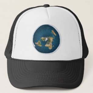 Casquette Il est plat.  Non, vraiment