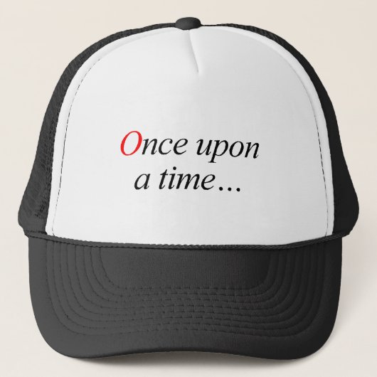Casquette Il était une fois (Devant)