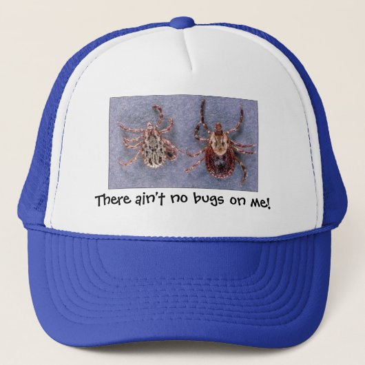 Casquette Il n'y a aucun insecte sur moi ! (Devant)