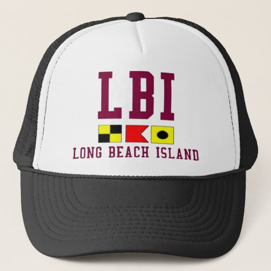 Casquette Île de Long Beach (Devant)
