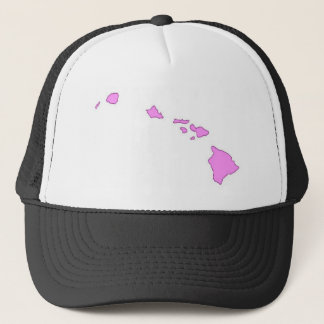 Casquette île hawaïenne rose