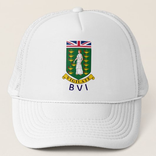 Casquette Îles Vierges britanniques (Devant)
