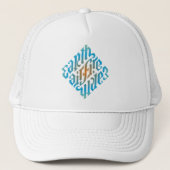 casquette illuminati Diamond-Blue (Devant)