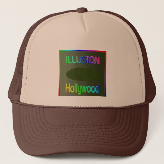 casquette "ILLUSION Hollywood" ! (Devant)