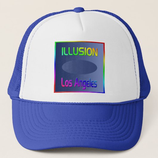 casquette "ILLUSION Los Angeles" ! (Devant)