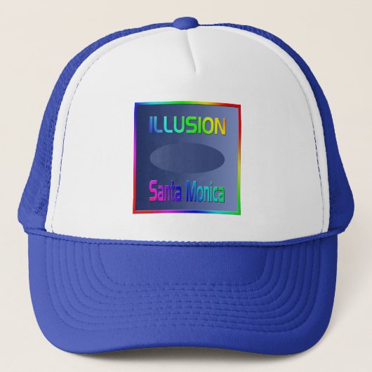 casquette "ILLUSION Père Noël Monica" ! (Devant)