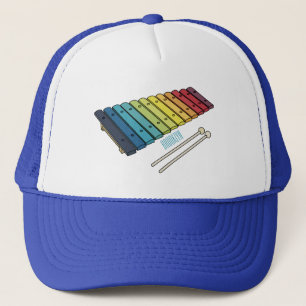 Casquette Illustration de bande dessinée en Xylophone