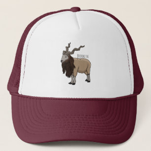 Casquette Illustration de chèvre de Markhor
