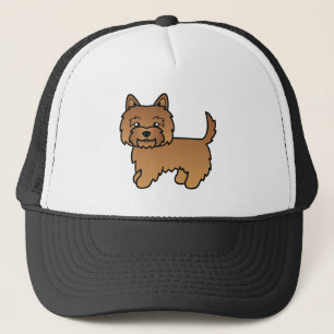 Casquette Illustration de chien de dessin animé mignon Terri