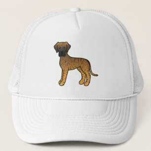 Casquette Illustration de dessin animé de chien Great Dane b