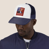 Casquette Illustration de Dump Trump 2020 (En situation)