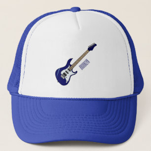 Casquette Illustration de guitare électrique