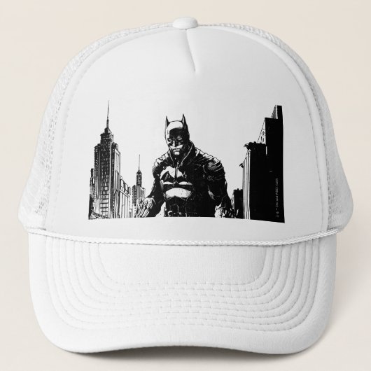 Casquette Illustration de la bande dessinée de Batman (Devant)
