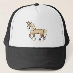 Casquette Illustration de la caricature du cheval de Trot Pa
