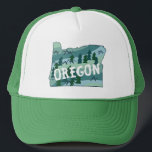 Casquette Illustration de la carte de l'État de l'Oregon<br><div class="desc">Découvrez ce casquette génial avec une illustration de la carte de l'état de l'Oregon ! Consultez ma boutique pour plus de designs aussi! Ou si vous voulez quelque chose de personnalisé, faites-le-moi savoir. Si vous l'achetez, merci ! N'oubliez pas de partager une photo sur Instagram de celle-ci en action et...</div>