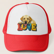 Illustration de Labrador d'amour | Graphique pour