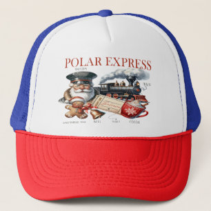 Casquette Illustration de l'Express magique polaire