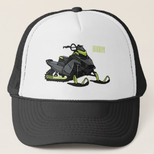 Casquette Illustration de motoneige