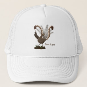Casquette Illustration de superbe et superbe lyrebird