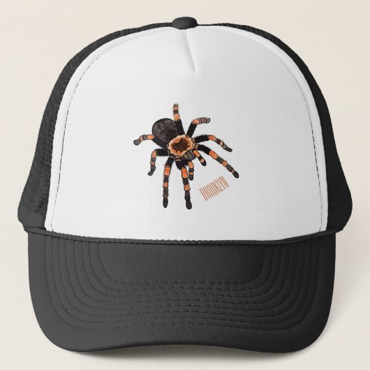 Casquette Illustration de Tarantula (Devant)